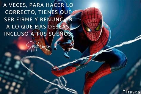 frases de amor de spiderman|frases de un spiderman.